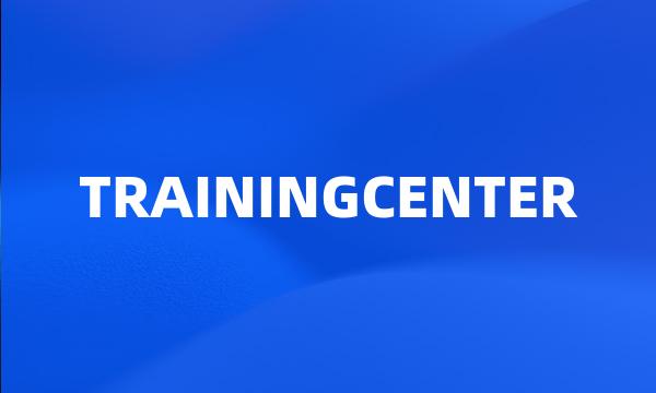 TRAININGCENTER
