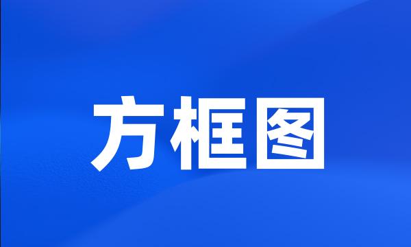 方框图