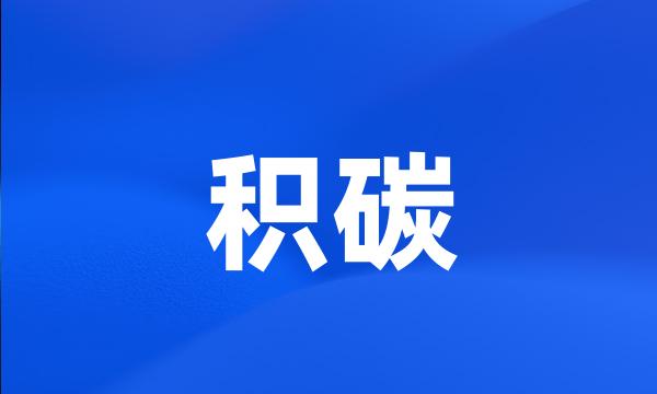 积碳
