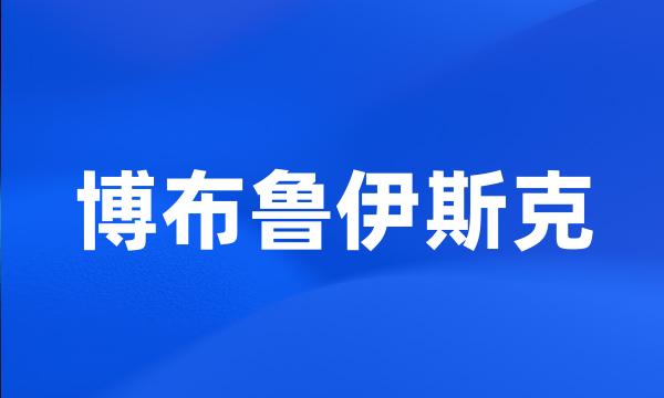 博布鲁伊斯克