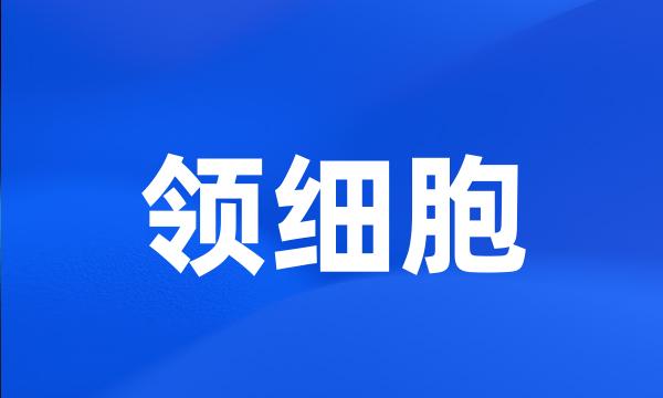 领细胞