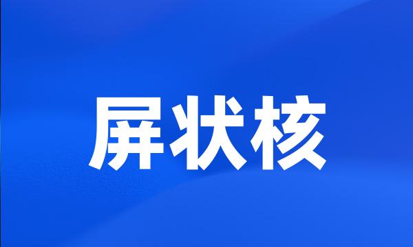屏状核