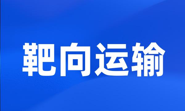 靶向运输
