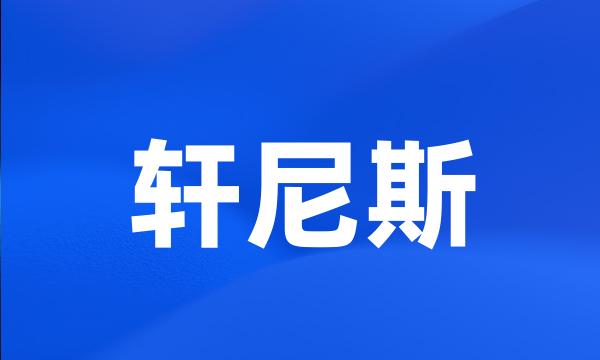 轩尼斯