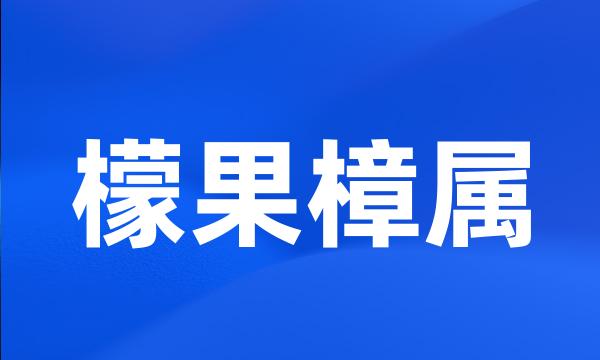 檬果樟属