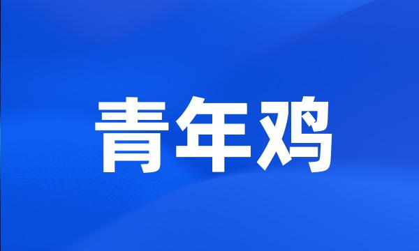 青年鸡