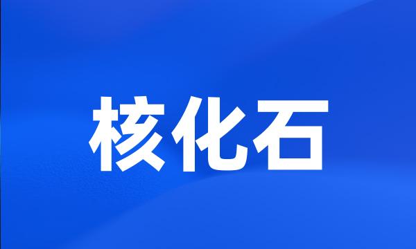 核化石