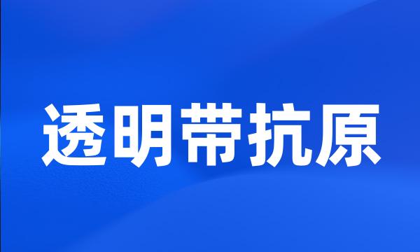 透明带抗原