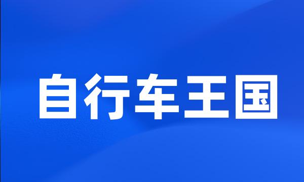 自行车王国