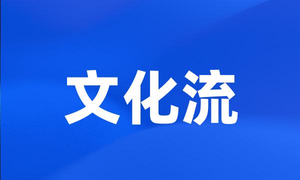 文化流