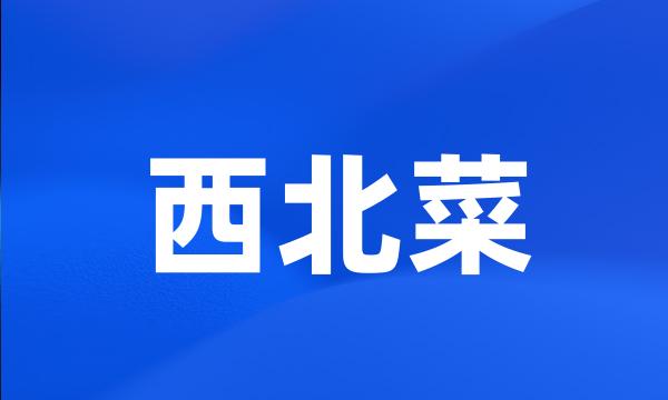 西北菜
