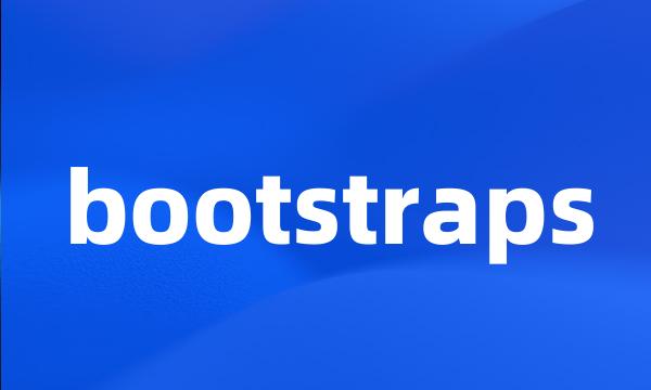 bootstraps