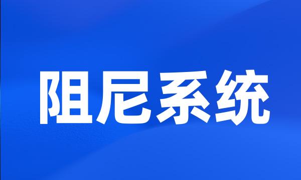 阻尼系统