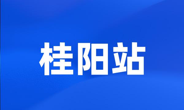 桂阳站
