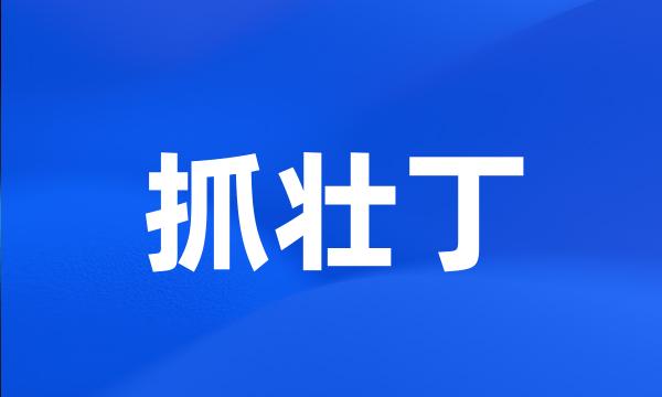 抓壮丁