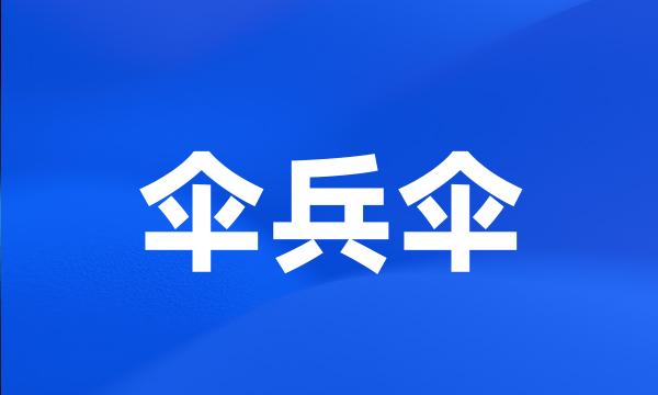 伞兵伞