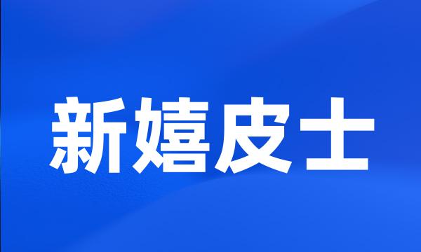 新嬉皮士
