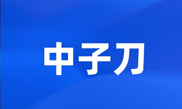 中子刀