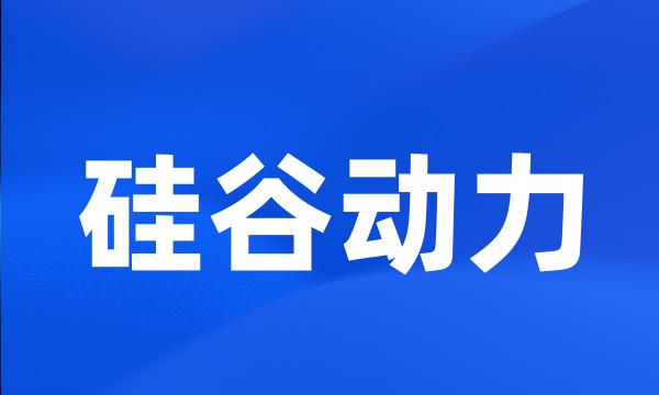 硅谷动力