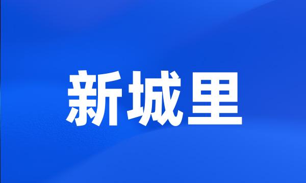 新城里