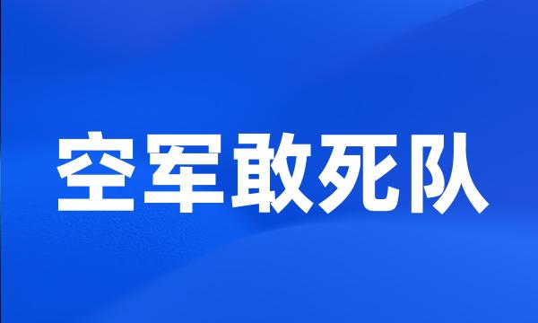 空军敢死队