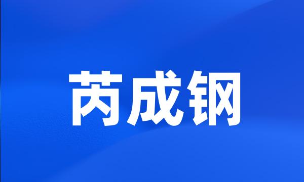 芮成钢