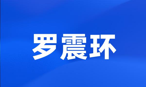 罗震环