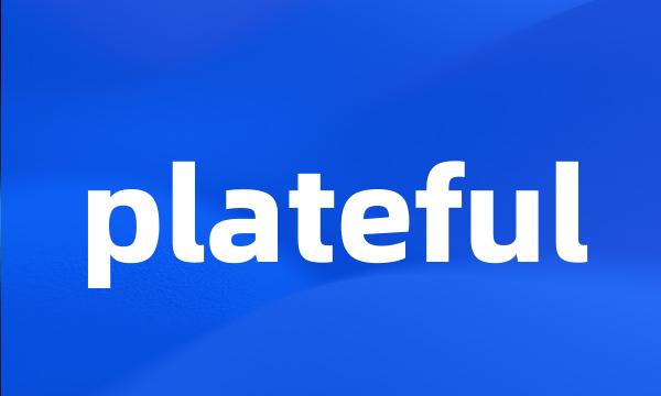 plateful