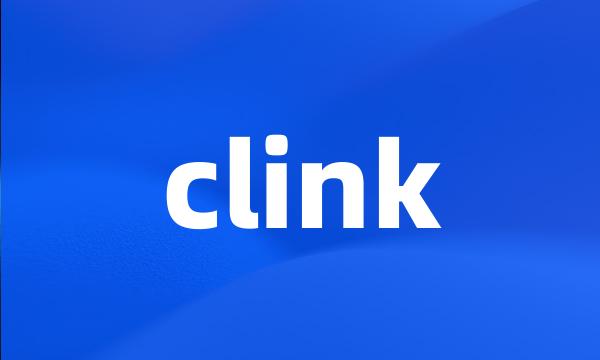 clink