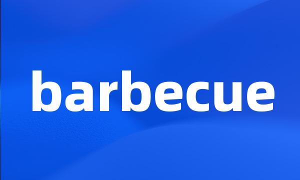 barbecue