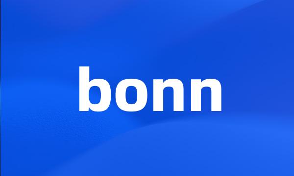 bonn