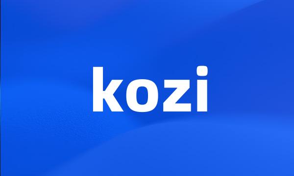 kozi
