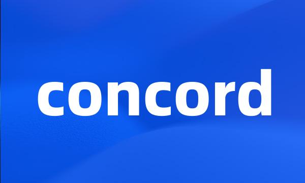 concord