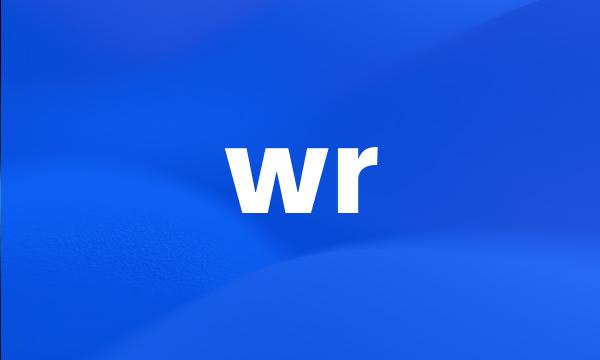 wr