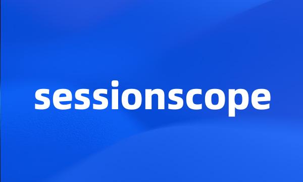 sessionscope
