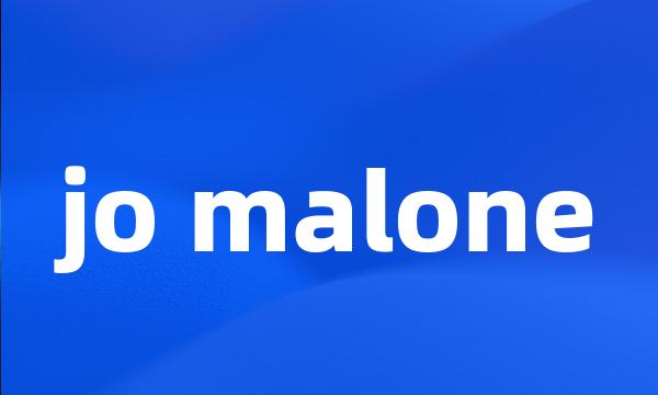 jo malone