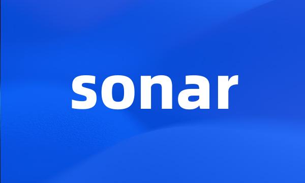 sonar