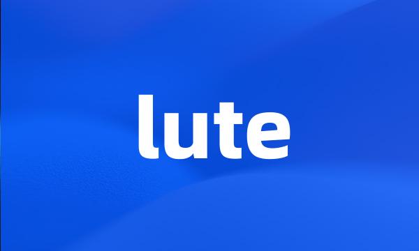 lute