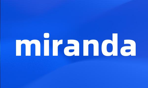 miranda