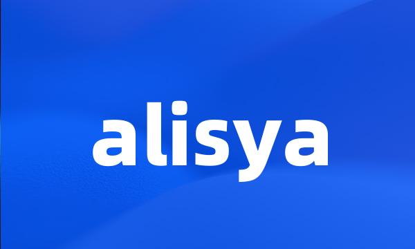 alisya