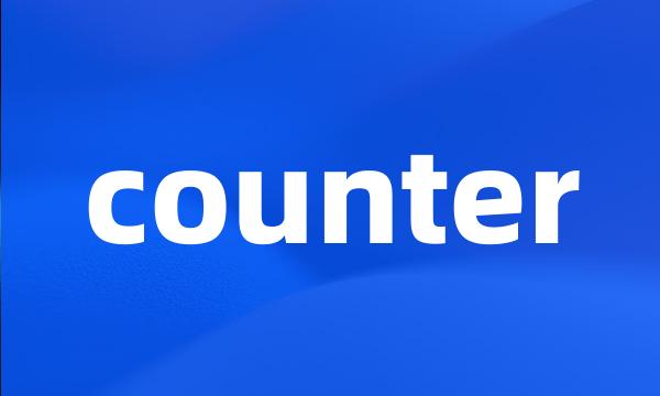 counter