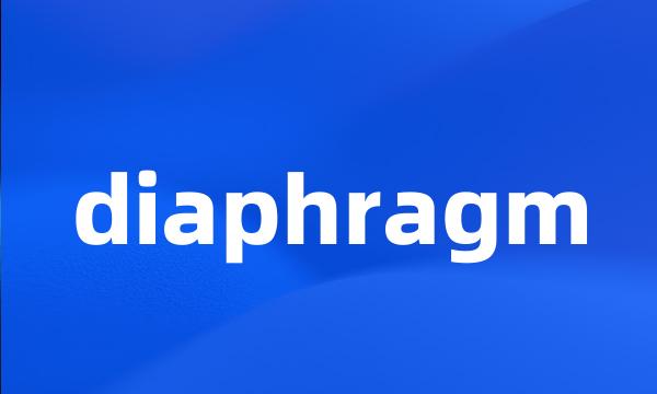 diaphragm