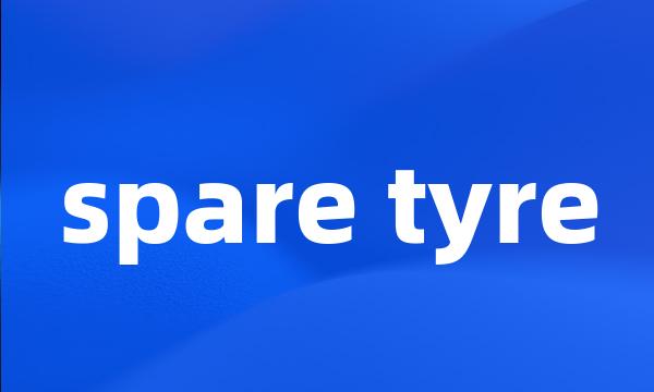 spare tyre