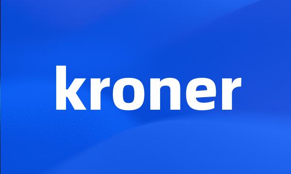 kroner