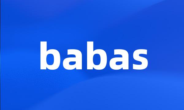 babas