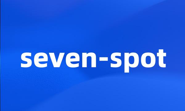 seven-spot