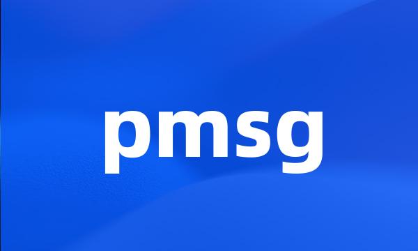 pmsg
