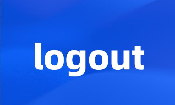 logout