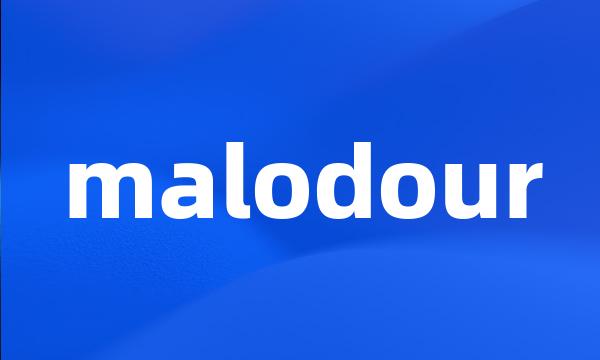 malodour