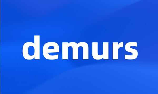 demurs
